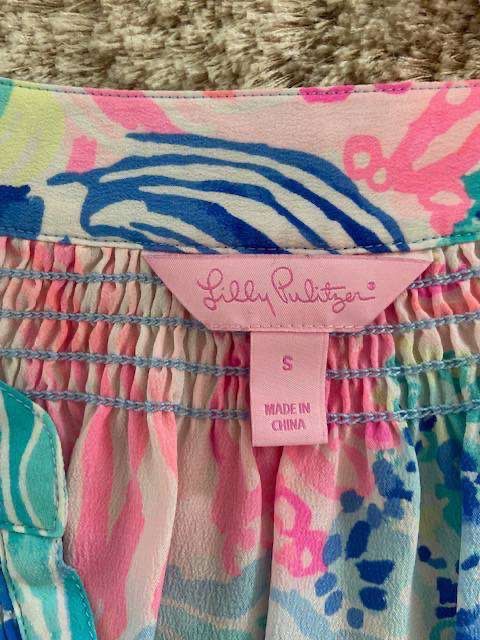 Camicette: Lilly Pulitzer Blouse soie 100% – Usato da Châtel-St-Denis venduto da Miami1369 2