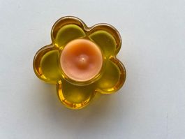 Teelichthalter in Blumenform
