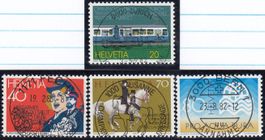 672-675 saubere Vollstempel
