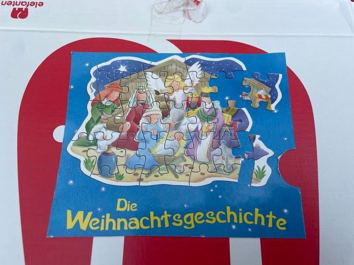 Puzzle: Puzzle Die Weihnachtsgeschichte 26 grosse Teile – Usato da Bergdietikon venduto da antovale 1