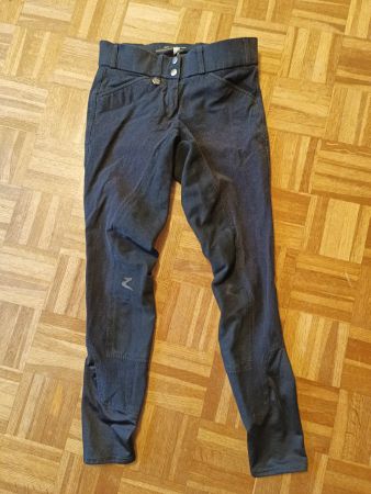Horze Reithose Gr 36/R Damen Schwarz