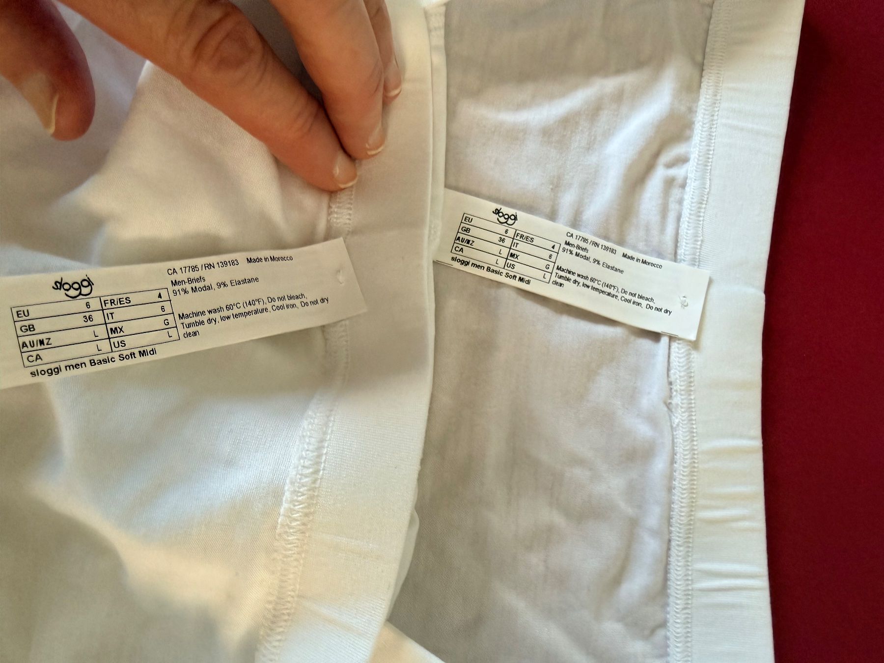 Sloggi Biancheria intima: SLOGGI men, Slips Midi BASIC SOFT, Grösse L, 2 Stück Weiss – Nuovo e nell'imballaggio originale da Rudolfstetten venduto da gst_g7xl 1