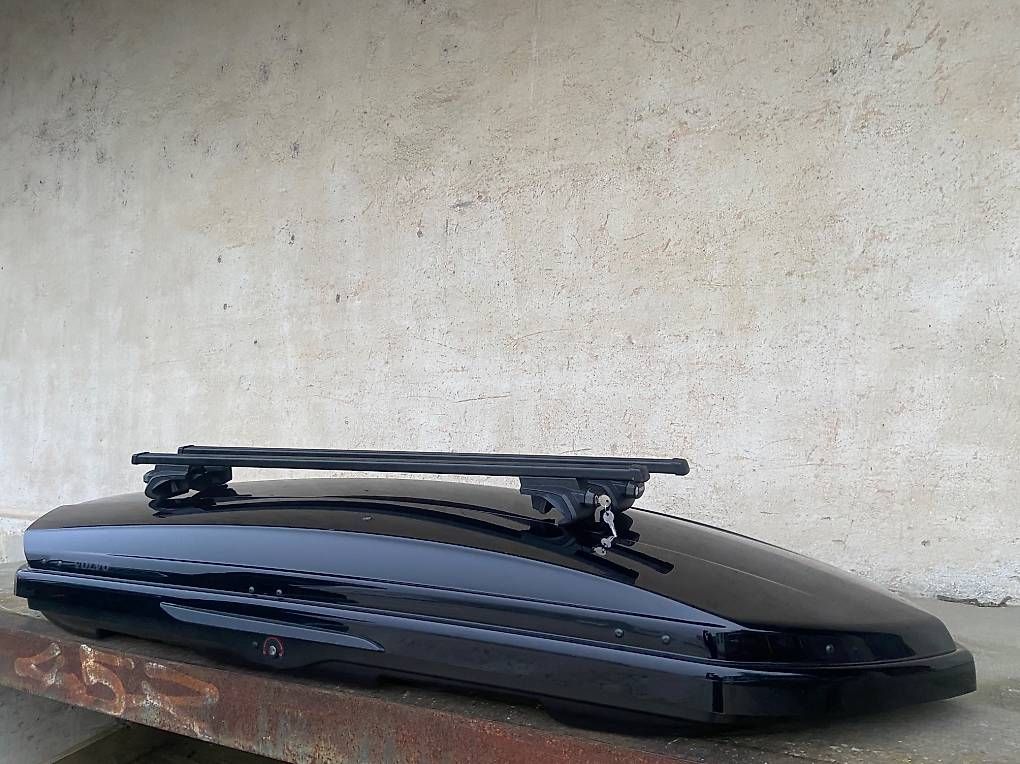 Box da tetto: Dachbox Thule Dynamic 800 M mit oder ohne Träger – Usato da Leuzigen venduto da Doppelrad 2