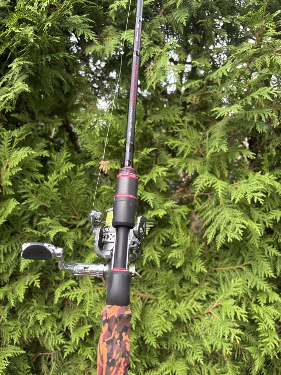 Drop Shot Rute mit Rolle, Top Zustand, Lnge: 2.10m (Gebraucht) in Zrich  fr CHF 54  nur Abholung auf Ricardo kaufen