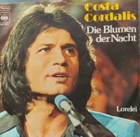 Vinyl Single Costa Cordalis - Die Blumen der Nacht