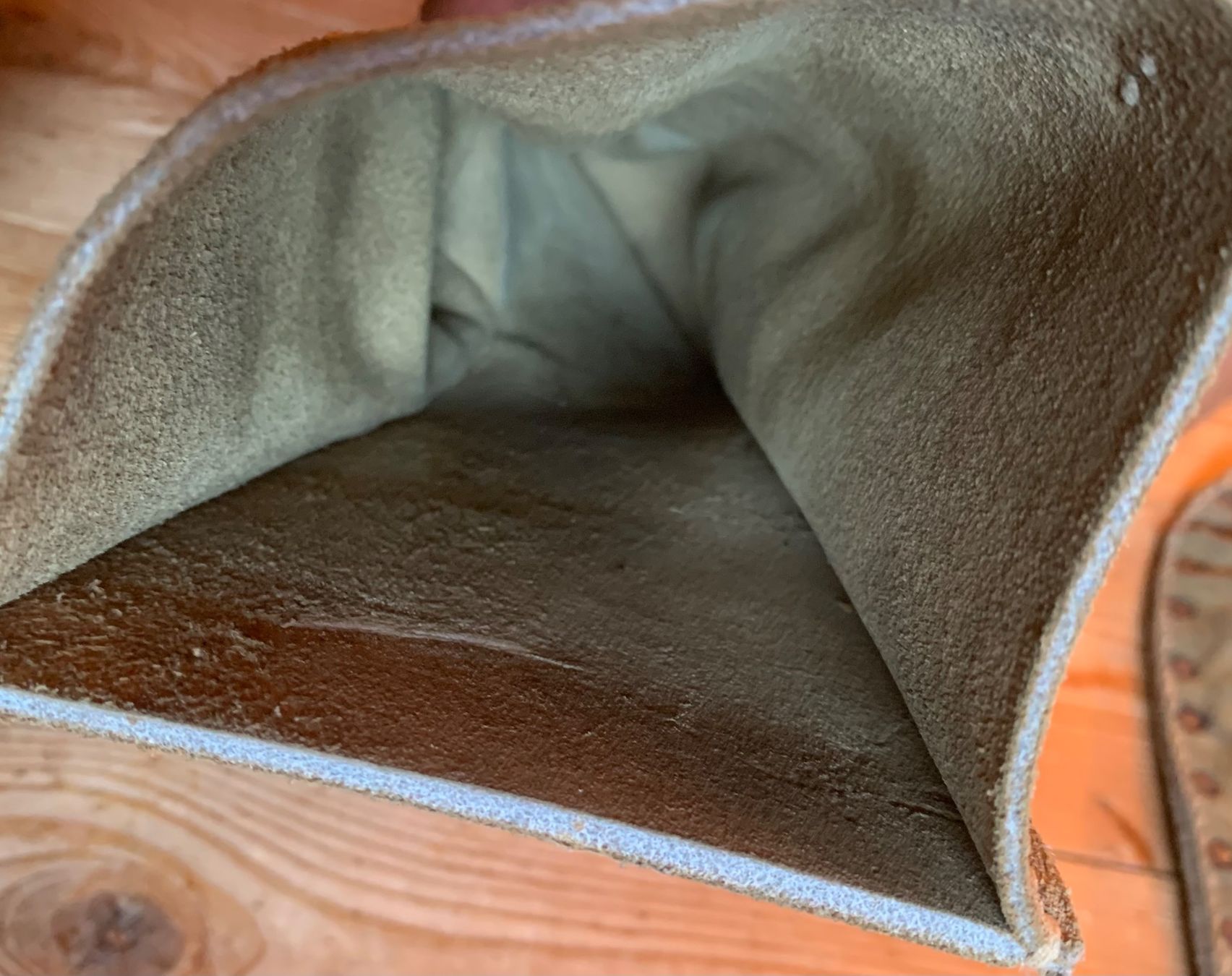 Schweizer Armee Guanti & manicotti: Stacheldraht-Handschuhe der CH Armee – Usato da Goldingen venduto da Bergler012 3