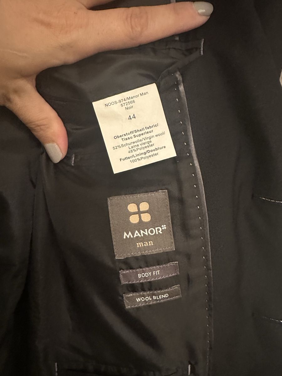 Manor Jacken: Manor Herrenblazer, Grösse S/44, Slim Fit – Gebraucht aus Sirnach von Robine1991 2