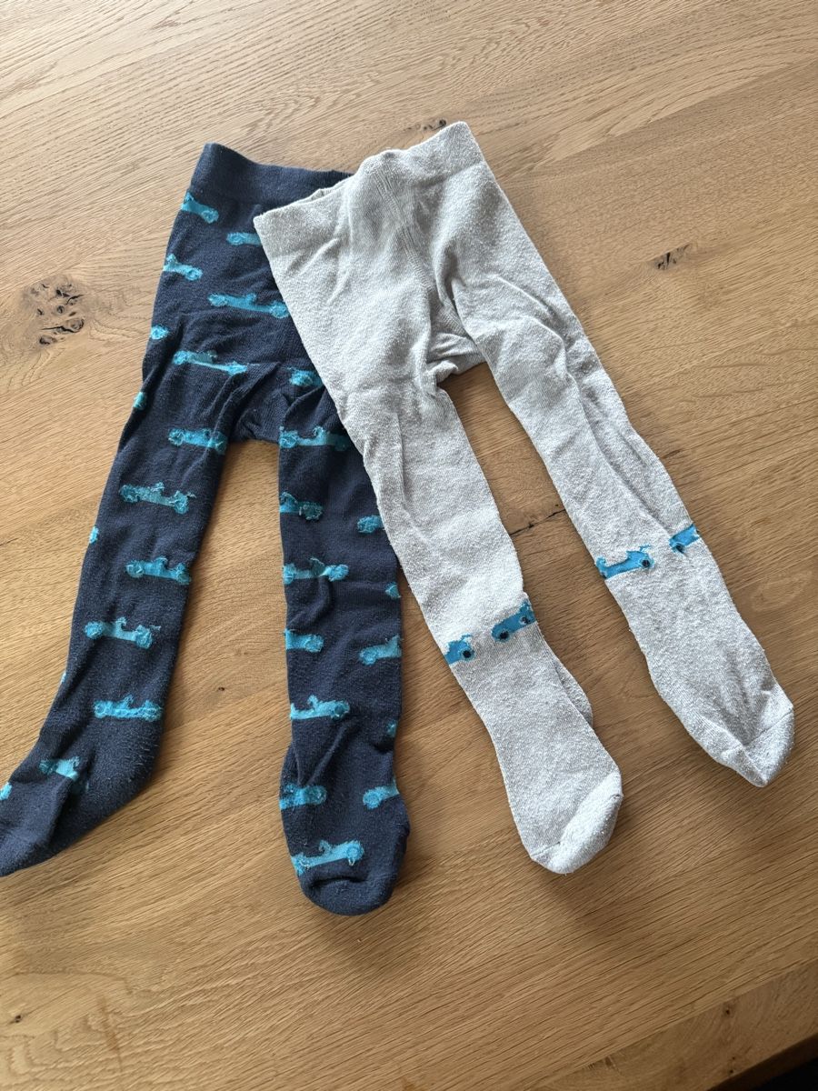 Strumpfhosen & Leggings: Strumpfhose 2er Set Grösse 86/92 – Gebraucht aus Goldswil von Fisel
