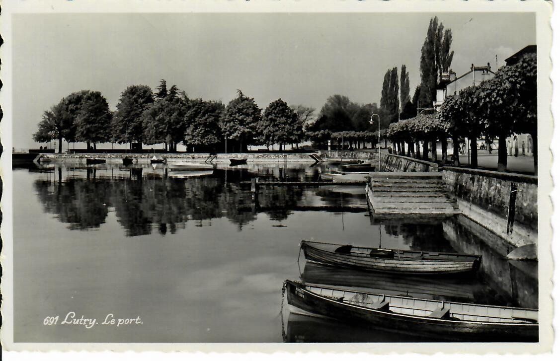 Ansichtskarten: Lutry - le Port – Gebraucht aus Hochdorf von Ziegel-16