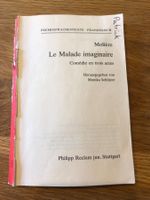 Le malade imaginaire Moliere