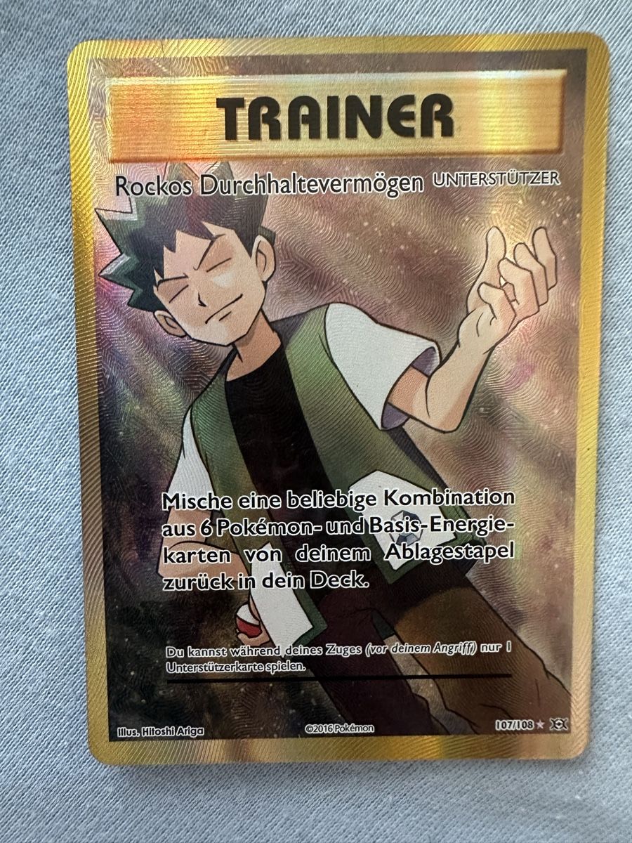 Pokémon Carte collezionabili: Brock's Grit 107/108 – Usato da Allschwil venduto da delRic1