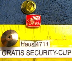 HONDA PIN LOGO MOTORRAD WINZIH KLEIN GEPRÄGT GOLDIG 1cmKLEIN