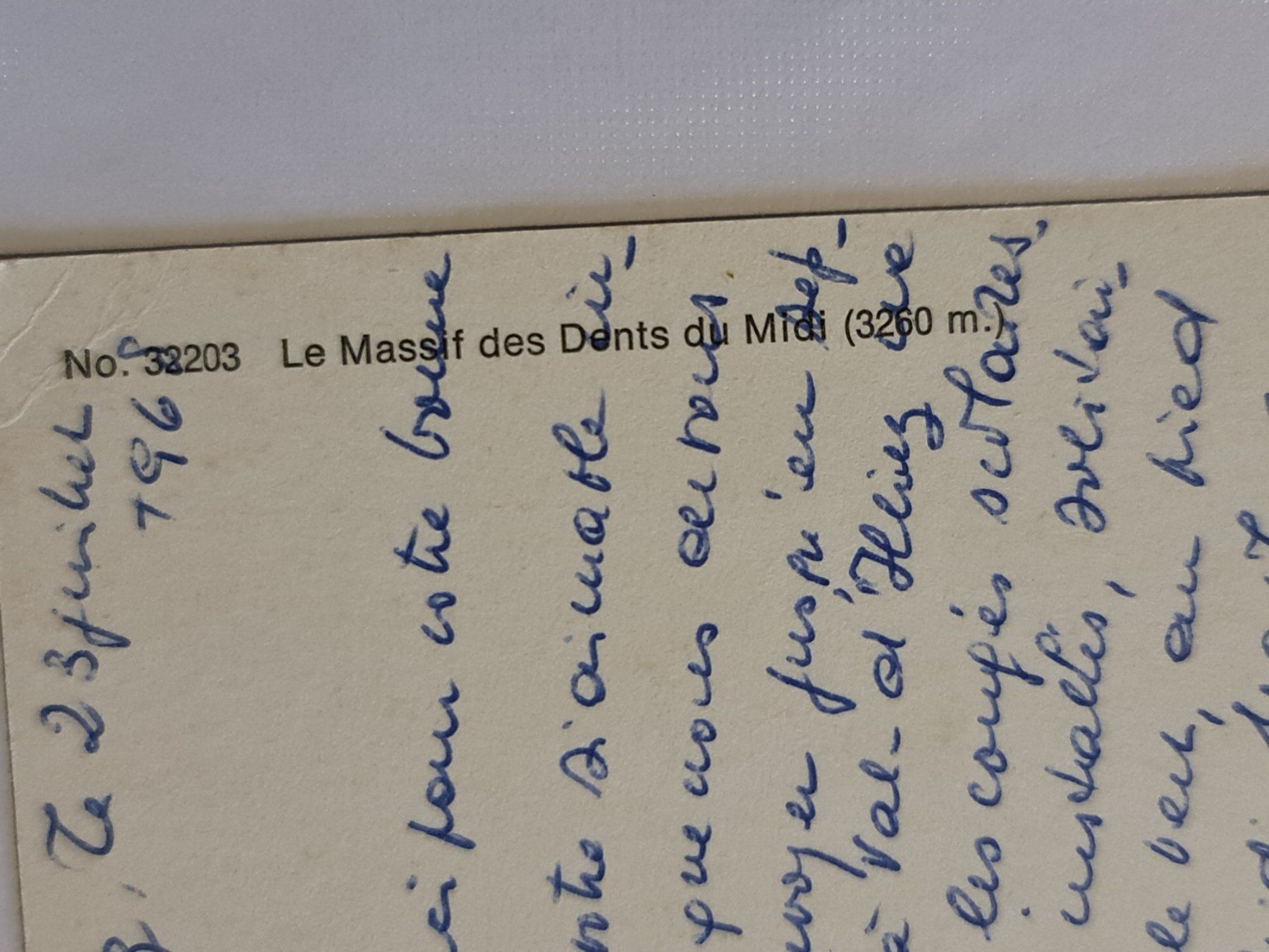 Cartoline postali: Dents du Midi Postkarte – Usato da Dintikon venduto da Vexi 1