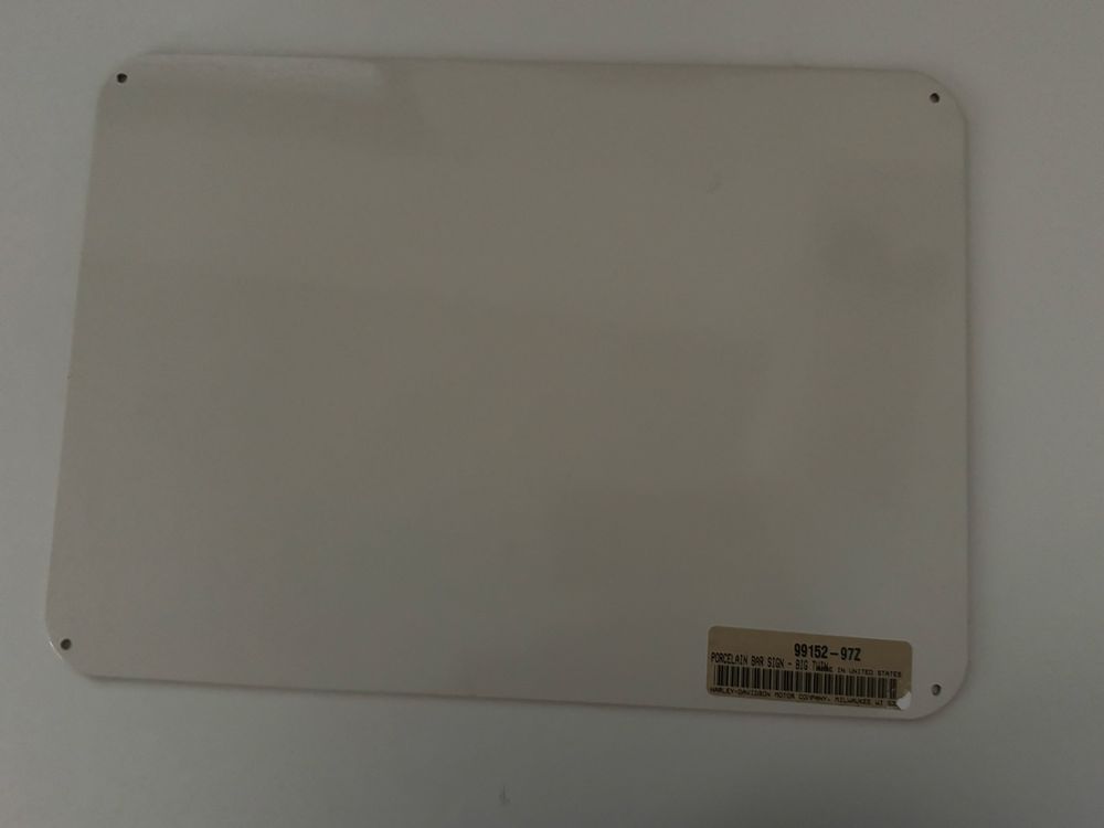 seltenes HARLEY DAVIDSON Blech - Werbeschild - ein must have 3