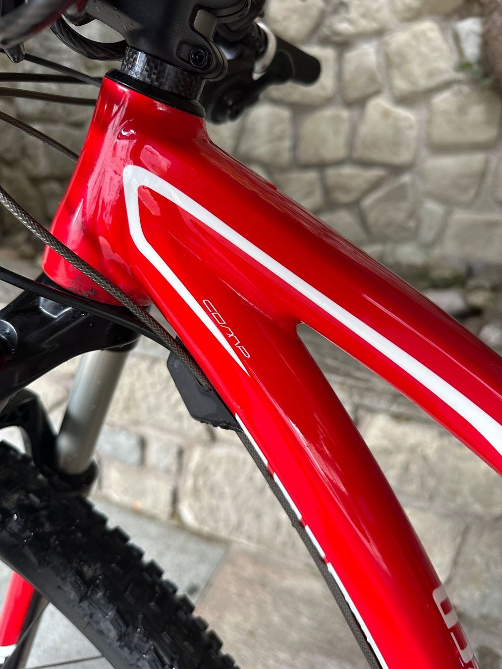 Specialized Biciclette: Specialized Comp, Rot-Weiss, Grösse S – Usato da Dierikon venduto da ayd_jgl2 7