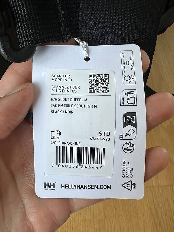 Helly Hansen Sacs: NEU Helly Hansen, Duffelbag 50L, Rucksack  Schwarz – Neuf avec emballage d'origine à Zug par dhe_8lxn 4