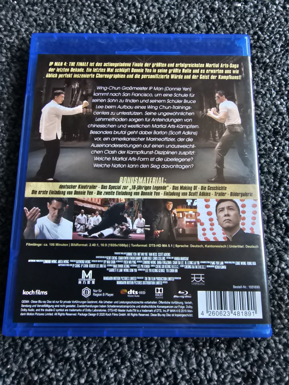 Tous les DVDs: Ip Man 4 Blu-ray  – D'occasion à Ruswil par jan_bxl5 1