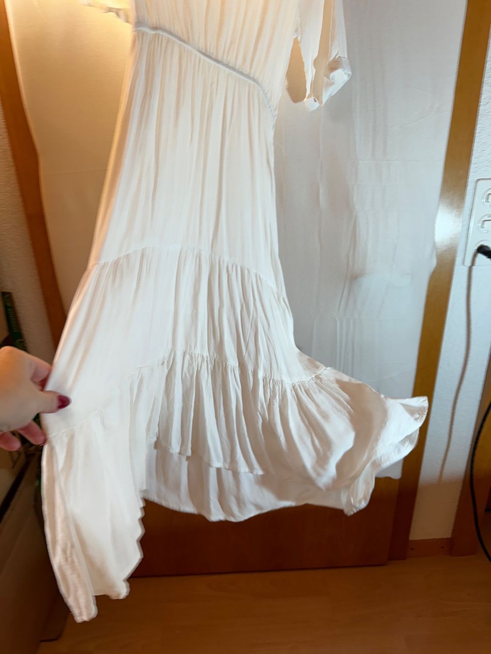 Kleider: weisses Sommerkleid von Chicoree Gr. M – Neu (gemäss Beschreibung) aus Grosswangen von second_hand_dress 1