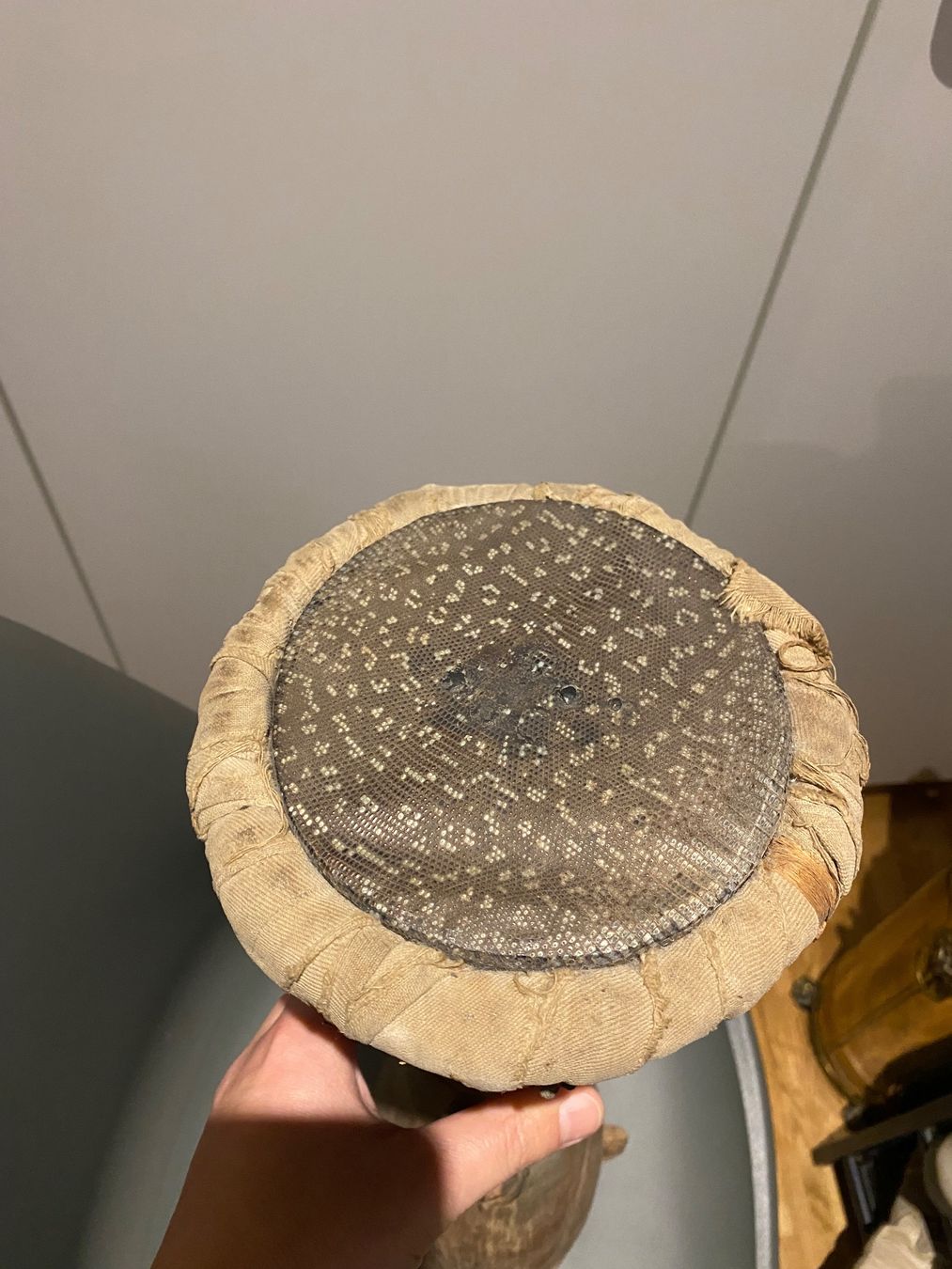 Strumenti musicali: Superbe tambour océanien – Usato da Grand-Lancy venduto da sellart 2