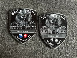 2 Patches SECURITRANS Region Ostschweiz