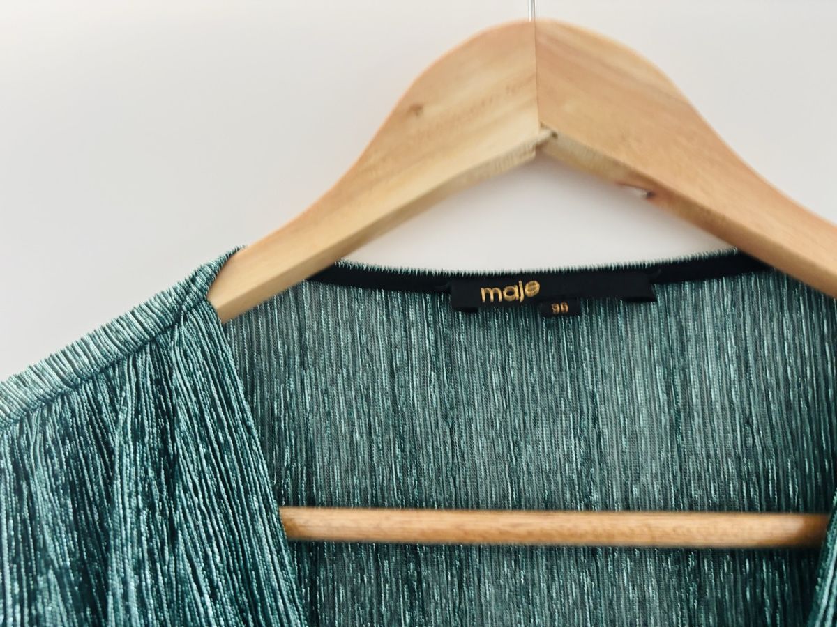 Maje Kleider: Robe Maje vert taille 36 comme neuve – Gebraucht aus Châbles FR von Chanao 2