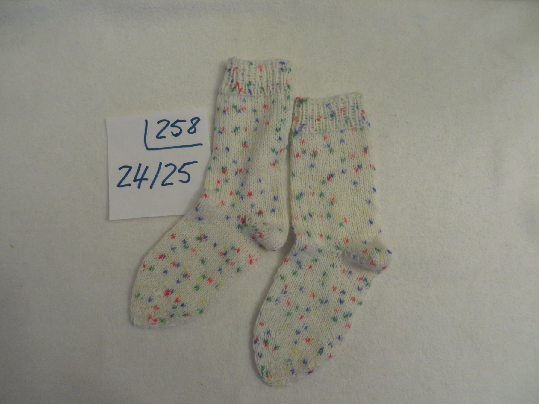 Calze per bambini: Handgestr.Wollsocken  Gr.24/25  ( 258 ) – Nuovo e nell'imballaggio originale da neuenhof venduto da Caterchen