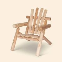 Canadian Outdoor Gartensessel aus massivem Zedernholz