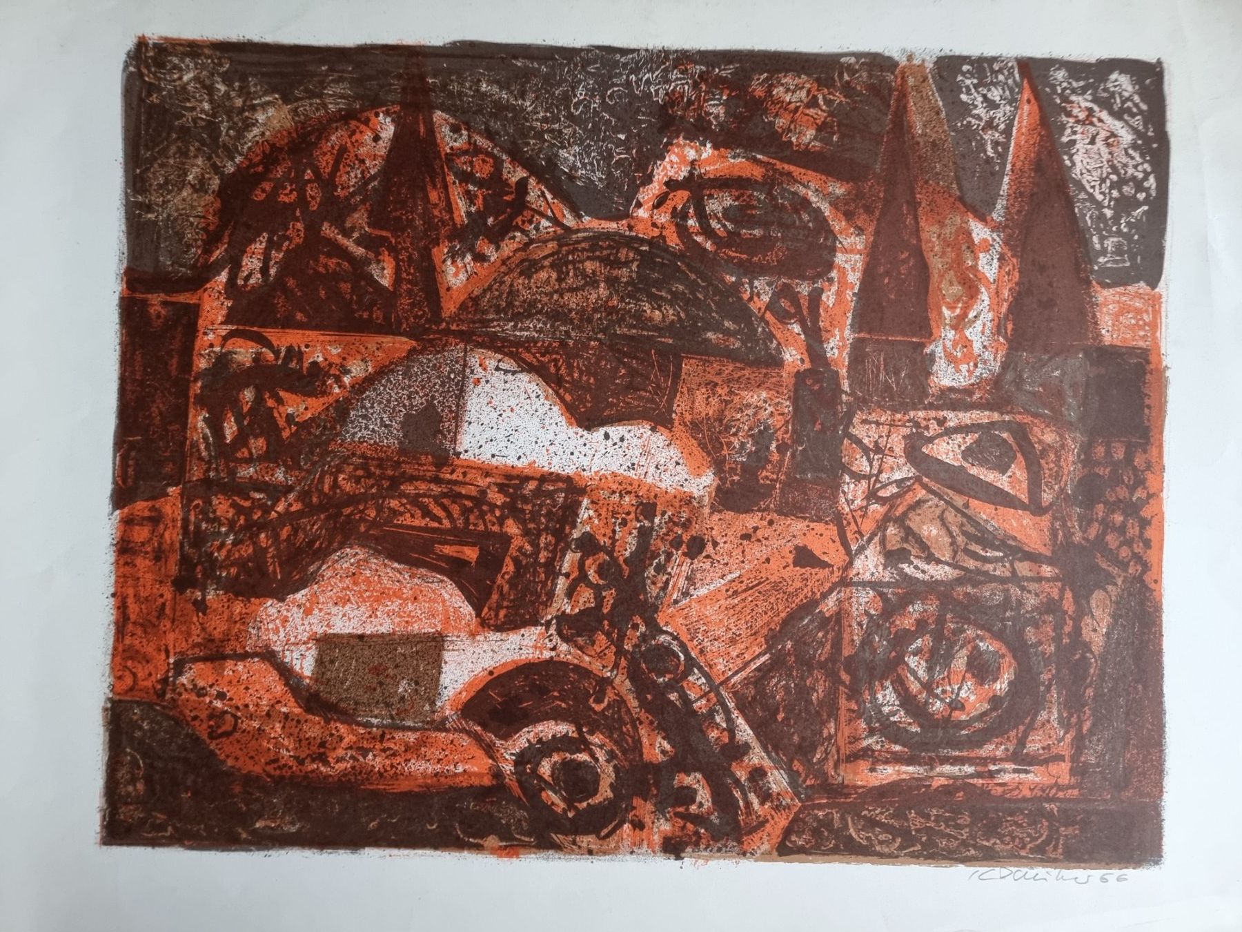 Grafica & Litografie: DÄNIKER KLAUS LITHOGRAPHIE SIGNIERT – Usato da Gersau venduto da kunst-online