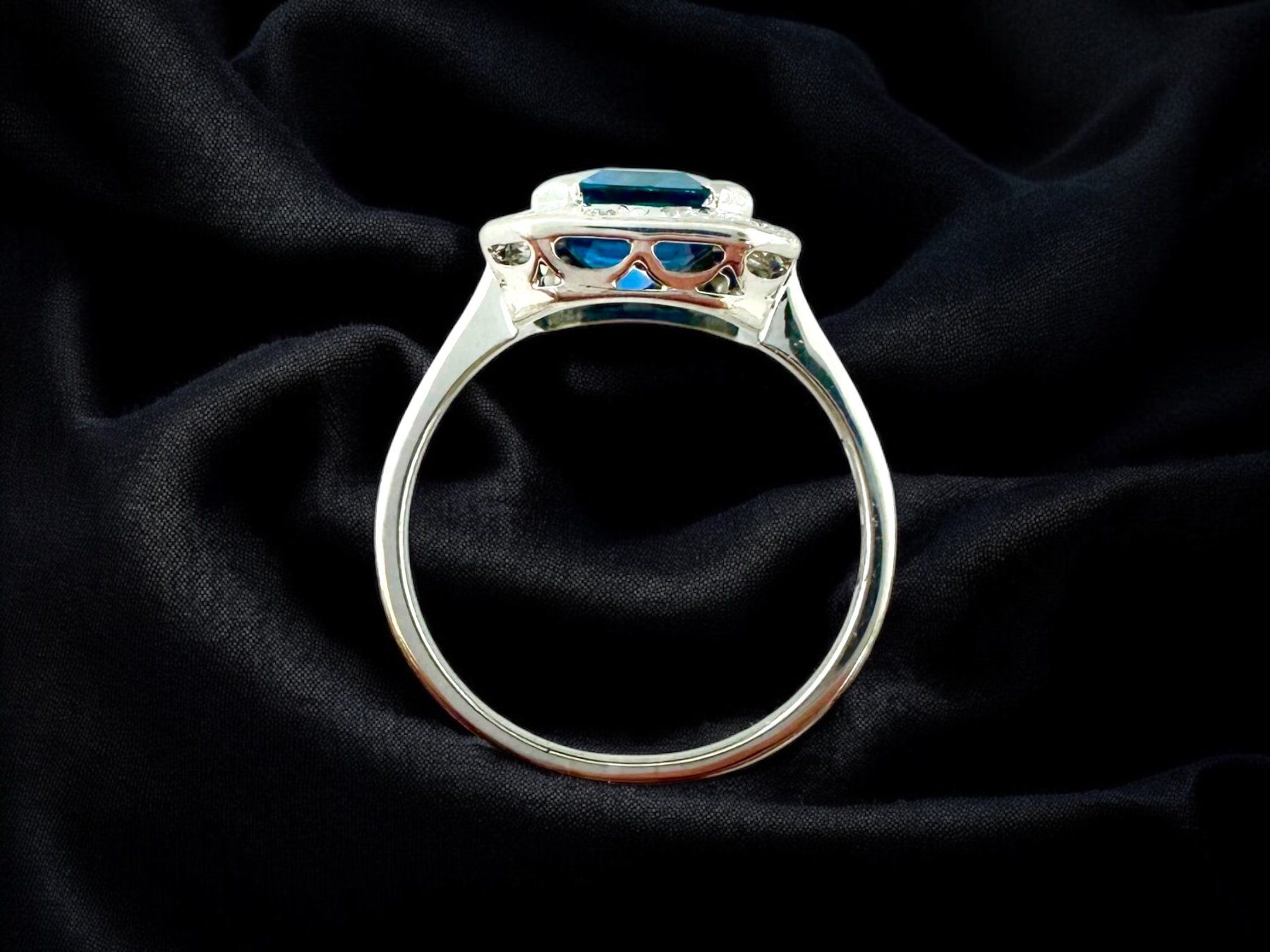 Anelli: Saphir - Diamant - Ring – Usato da Zuzwil SG venduto da artimmo 7