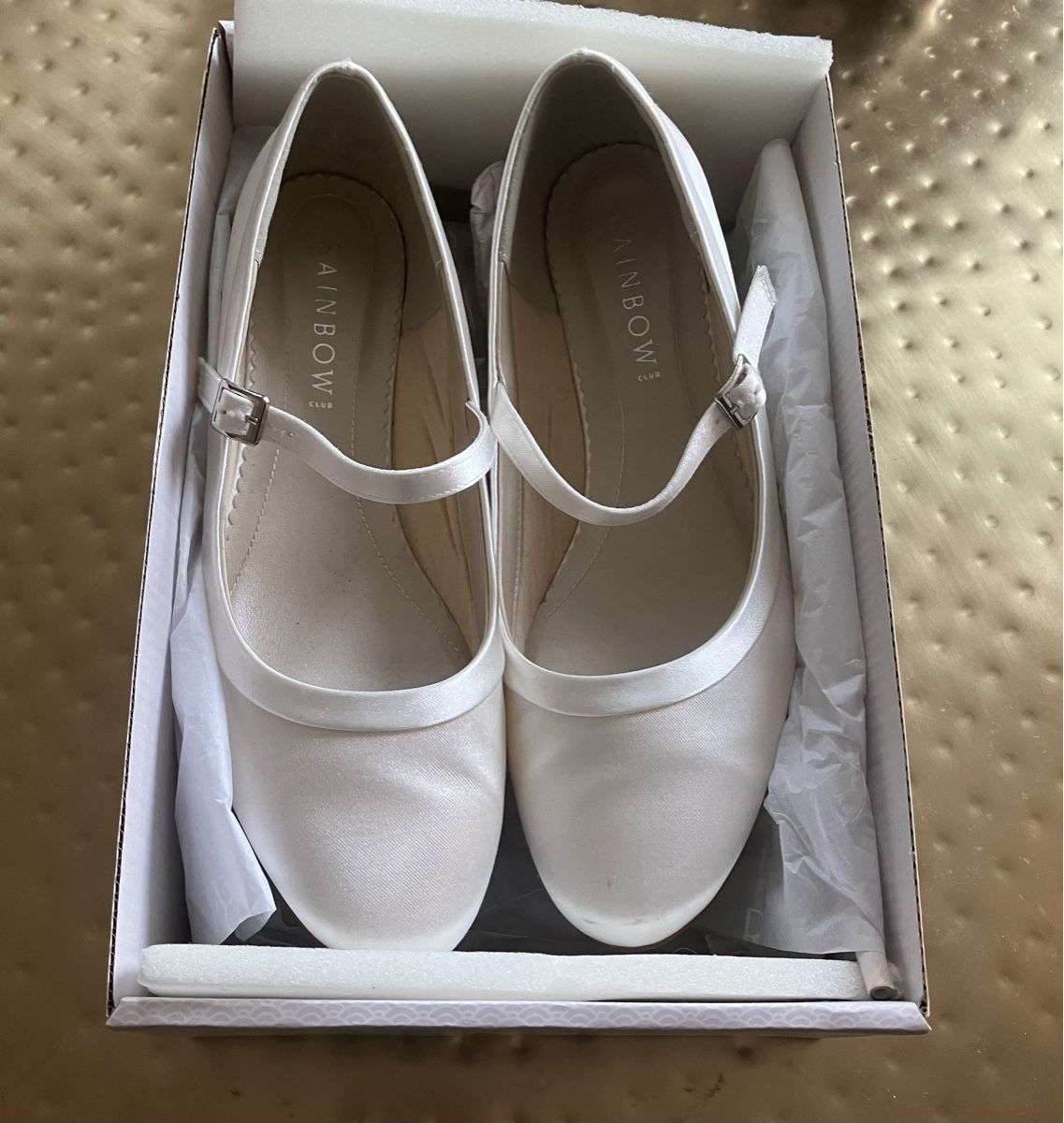 Rainbow Scarpe da donna: Satin Hochzeitsschuhe Rainbow Grösse 39 – Usato da Winterthur venduto da Sakura_T 2