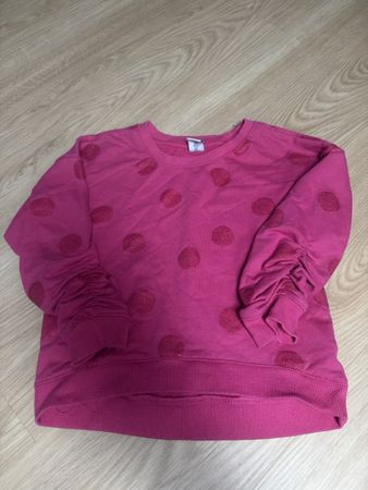 Pullover pink mit Punkten Grösse 110 guter Zustand