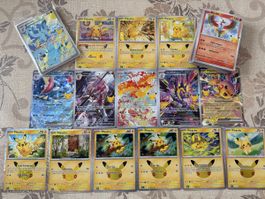 Carte Pokémon 30th anniversario