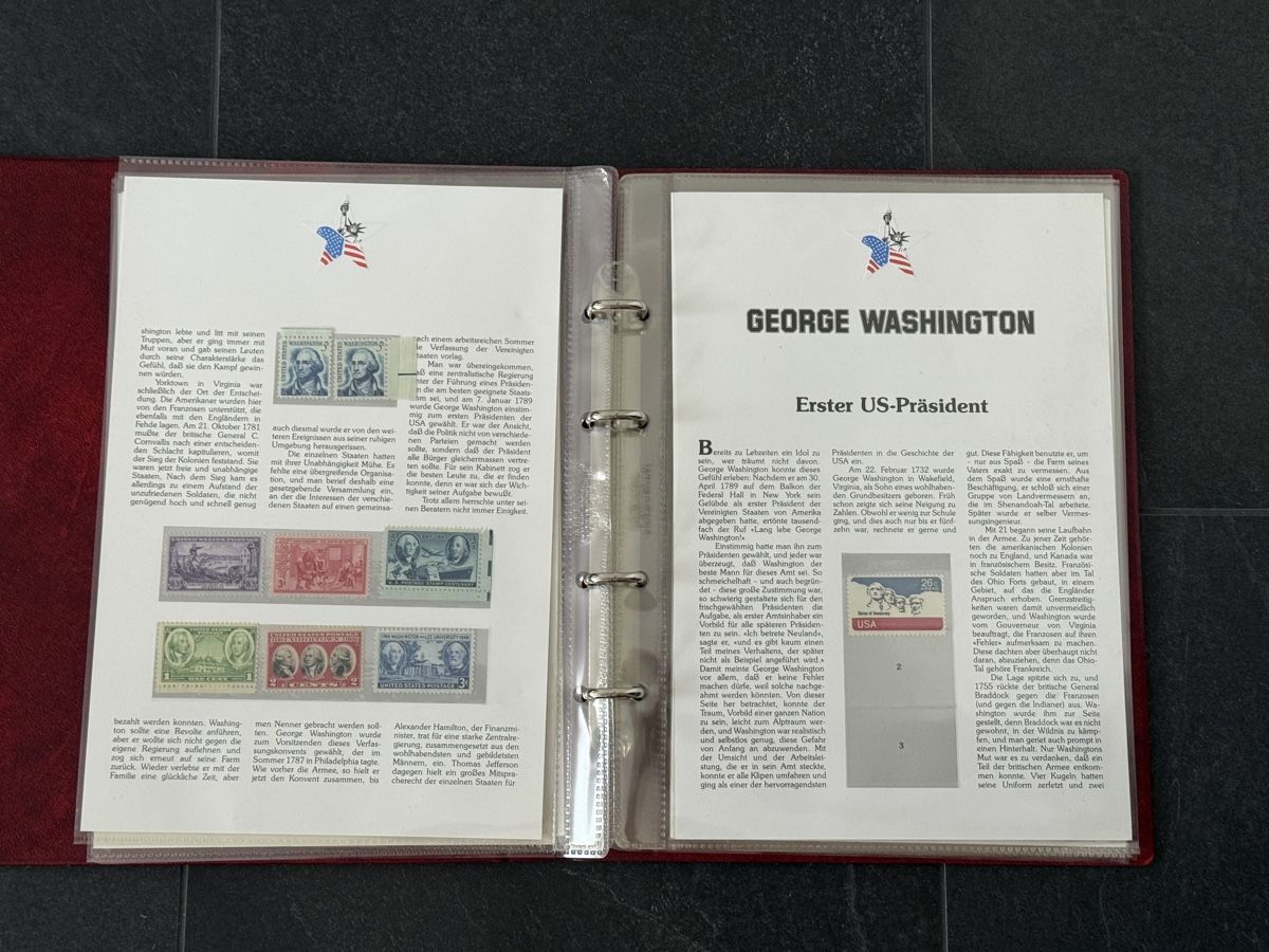 Album: USA Sammelalbum Ordner – Usato da Goldach venduto da igwhitestar 5