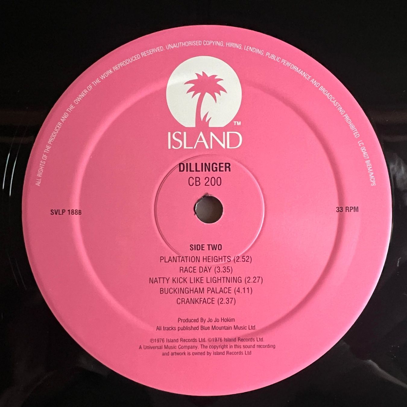 Dischi in vinile: Dillinger - CB200 – Usato da Arzier - Le Muids venduto da DirtyFingers 2