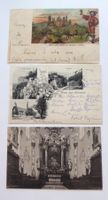Arlesheim Schl. Birseck, Karte nach Paris 1902, und Dom 1920