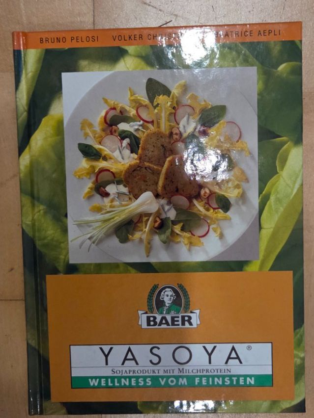 Libri: Yasoya - SOJAPRODUKT -  MIT MILCHPROTEIN – Usato da Basel venduto da Danlu