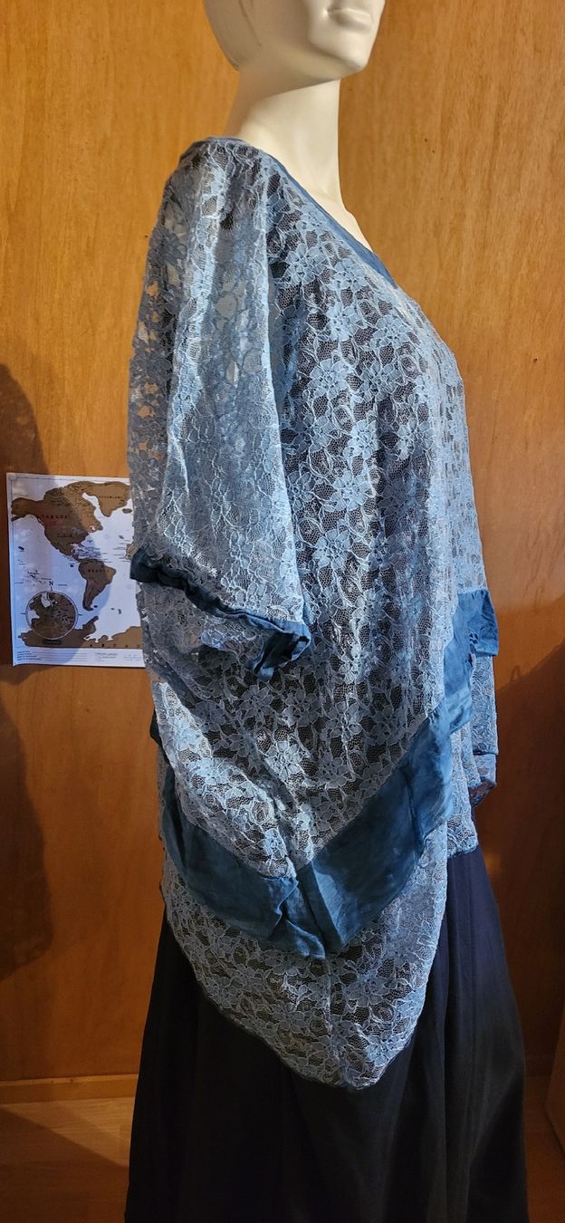 Vestiti: Damen Kleid mit Überbĺüschengr48 – Usato da Schweizersholz venduto da fuchs06 5