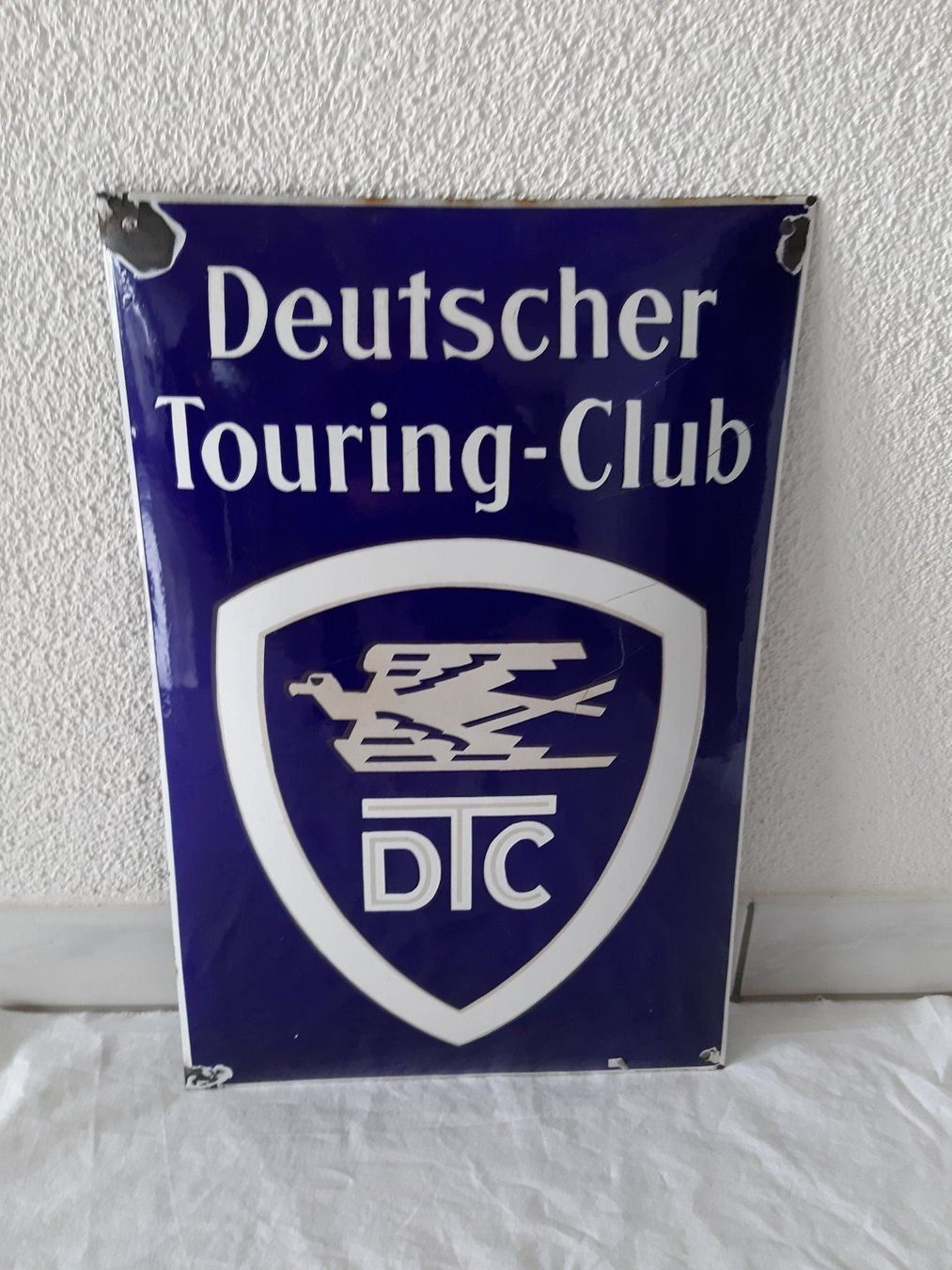 TCS Insegne: Emailschild Deutscher Touring Club DTC – Usato da Schenkon venduto da Elbarto007