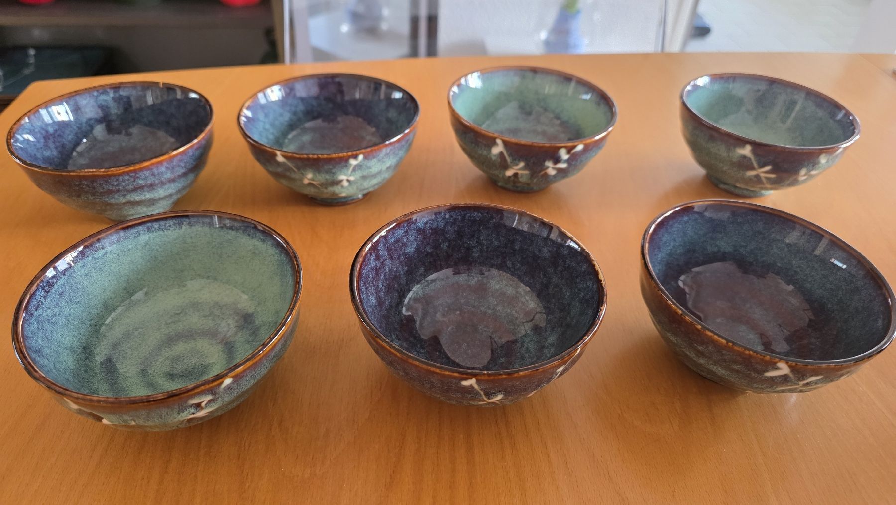 Set di piatti: Wunderschönes handbemaltes Sakura Steingut Set 8 teilig ! – Nuovo (secondo la descrizione) da Binningen venduto da Hofka64 5