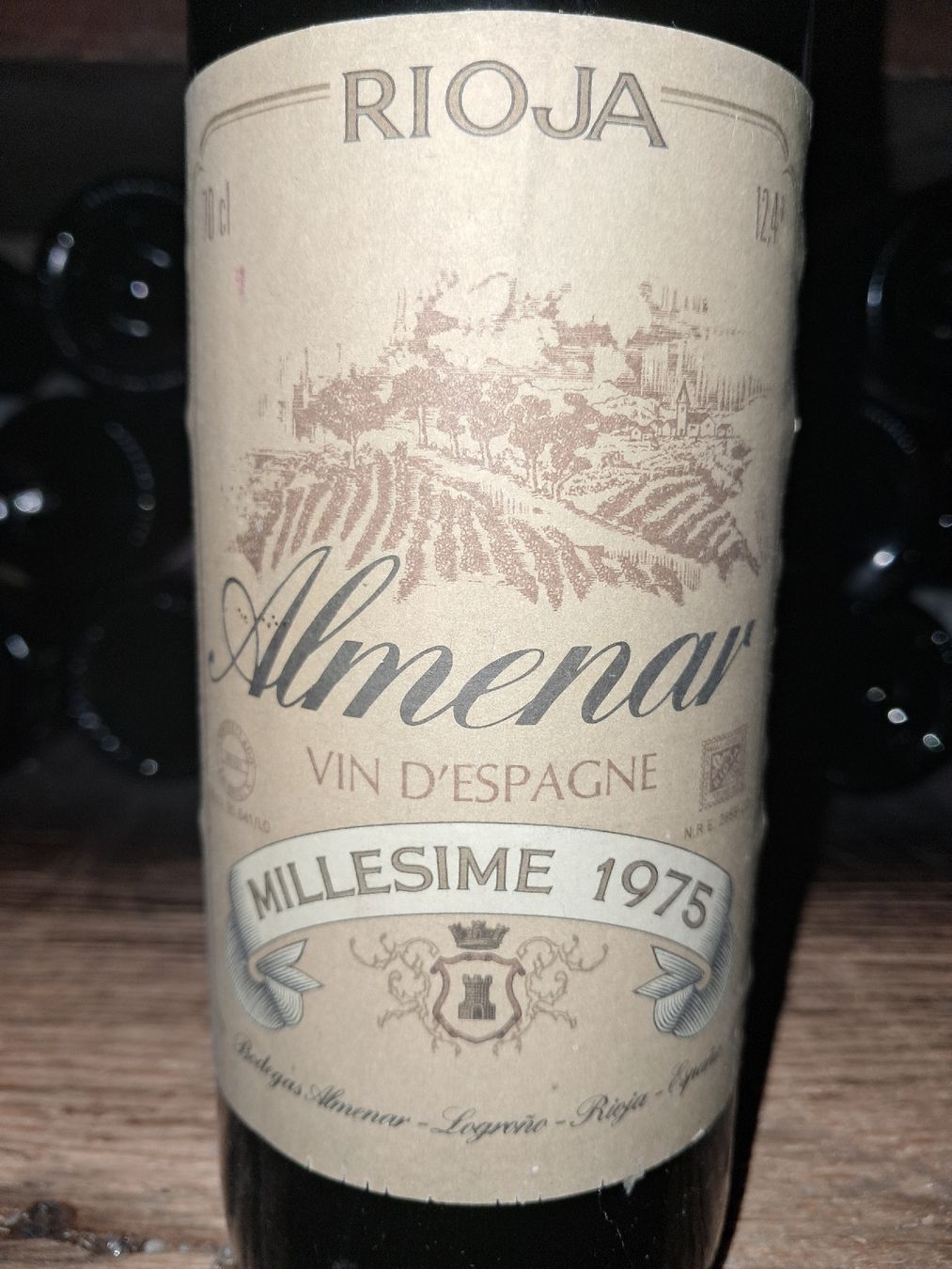 Rioja Vino: Bodegas Almenar Rioja 1975 – Nuovo e nell'imballaggio originale da Le locle venduto da juliensaran 1