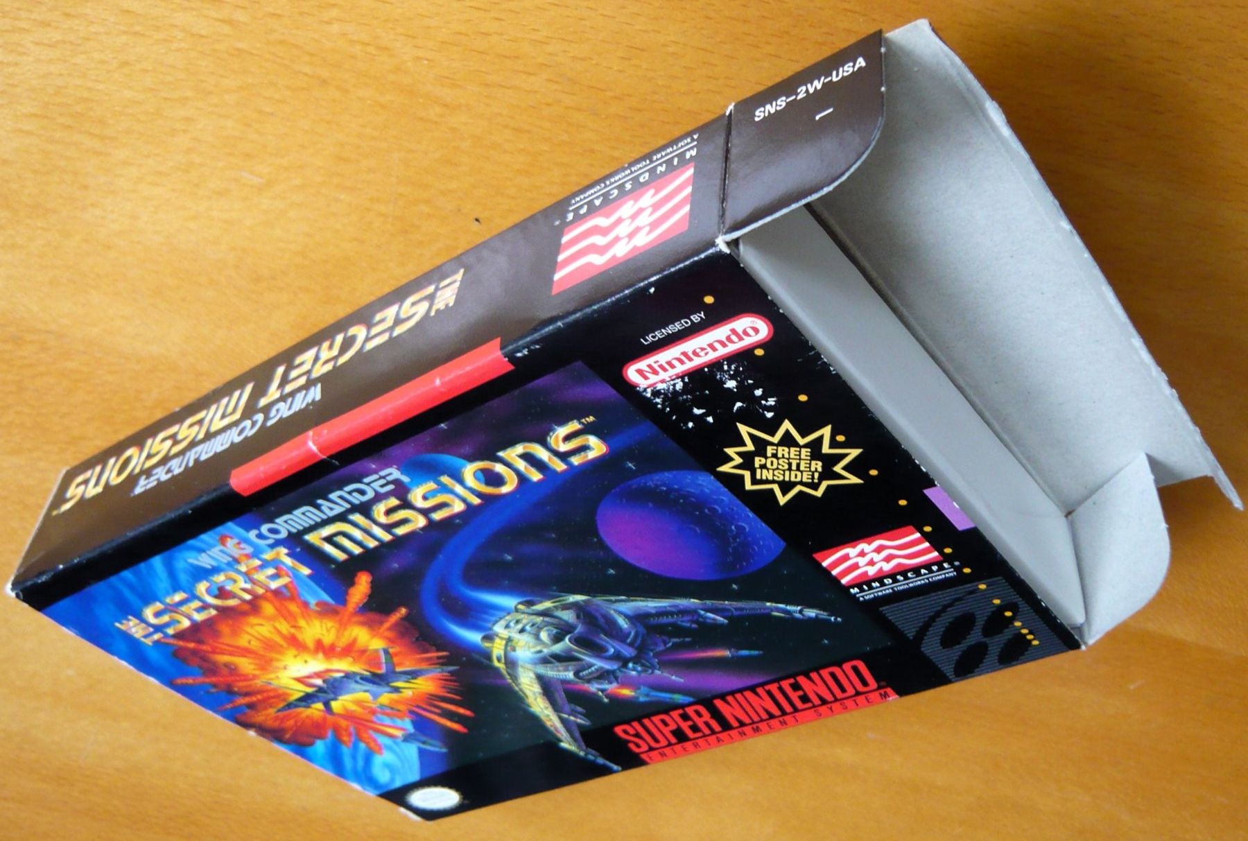 Nintendo Giochi: SNES:  Wing Commander, the Secret Mission – Usato da Onex venduto da Jaguar1986 6