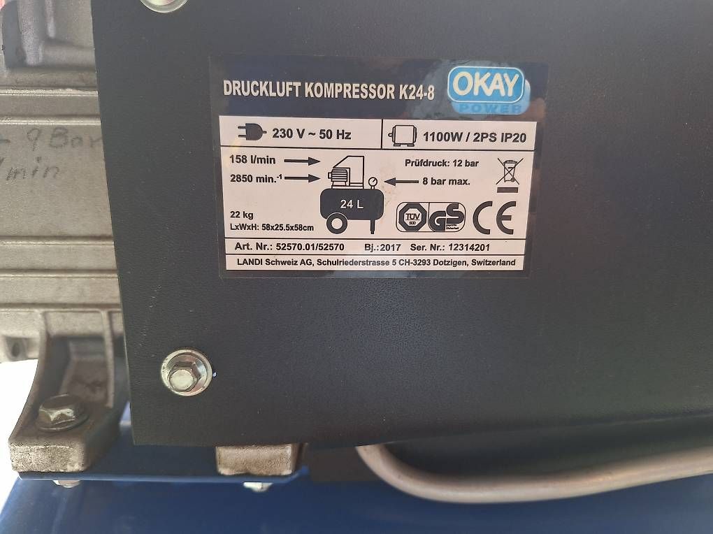 Kompressoren: Okay Kompressor – Gebraucht aus Oberhelfenschwil von Trini_06 3