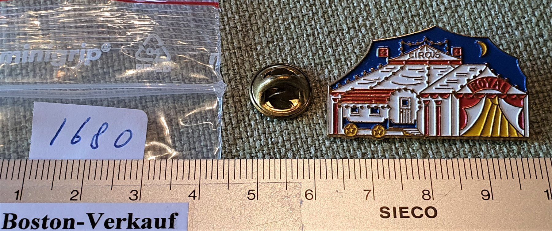 Spille & Fermagli: I680 Kunst Pin Simone Erni  Circus Royal – Usato da Reinach BL venduto da Boston-Verkauf 2