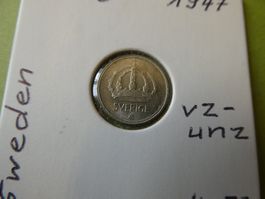 Schweden 1947, 10 Oere    Silber .400