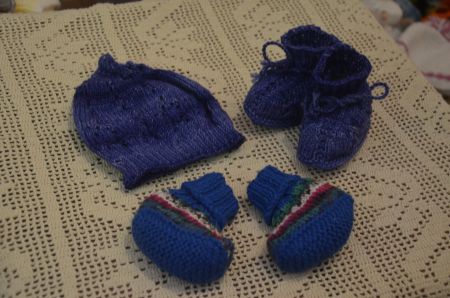 TAILLE 62-68 - BABY SET NEU - HANDARBEIT