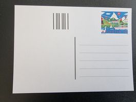 Postkarte frankiert