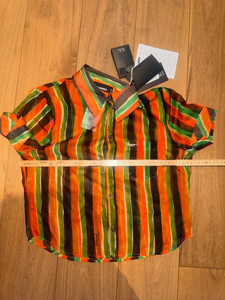 Dsquared2 Camicette: New Dsquared2 sheer blouse - FR 36 – Nuovo e nell'imballaggio originale da St-Sulpice VD venduto da juhdu 2