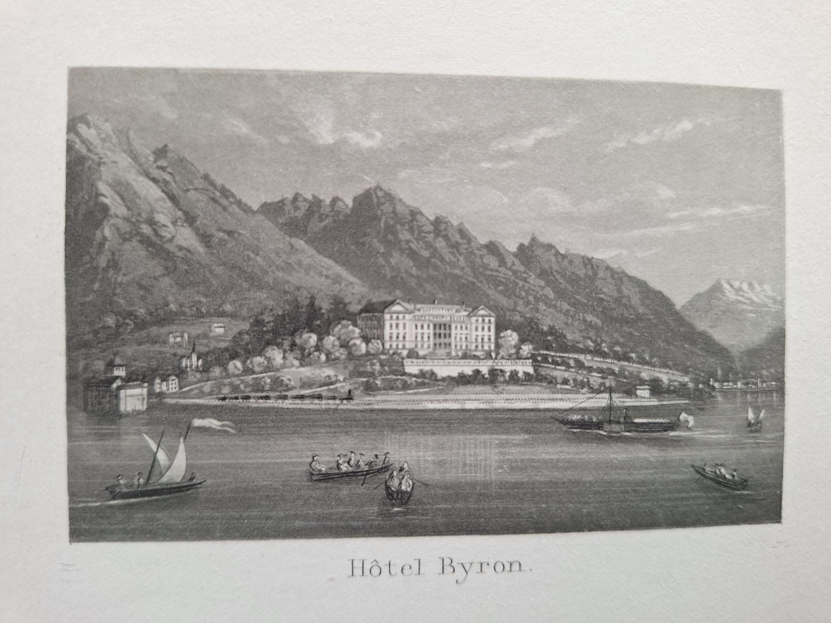 Incisioni: VEVEY LAUSANNE HOTEL BYRON – Usato da Bevaix venduto da bohrap 2