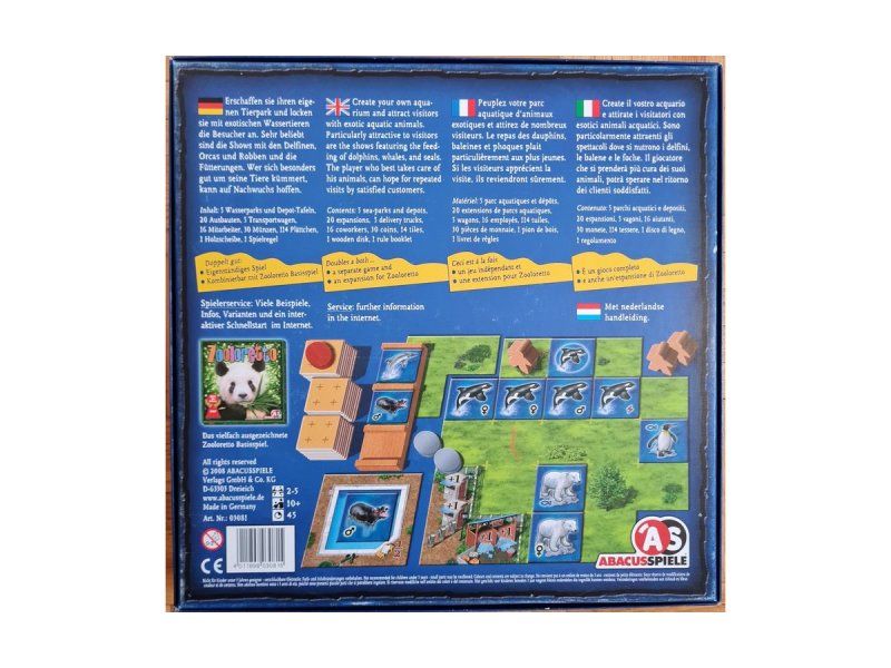 Jeux: Brettspiel "Aquaretto" – D'occasion à Zürich par Desmond01 1