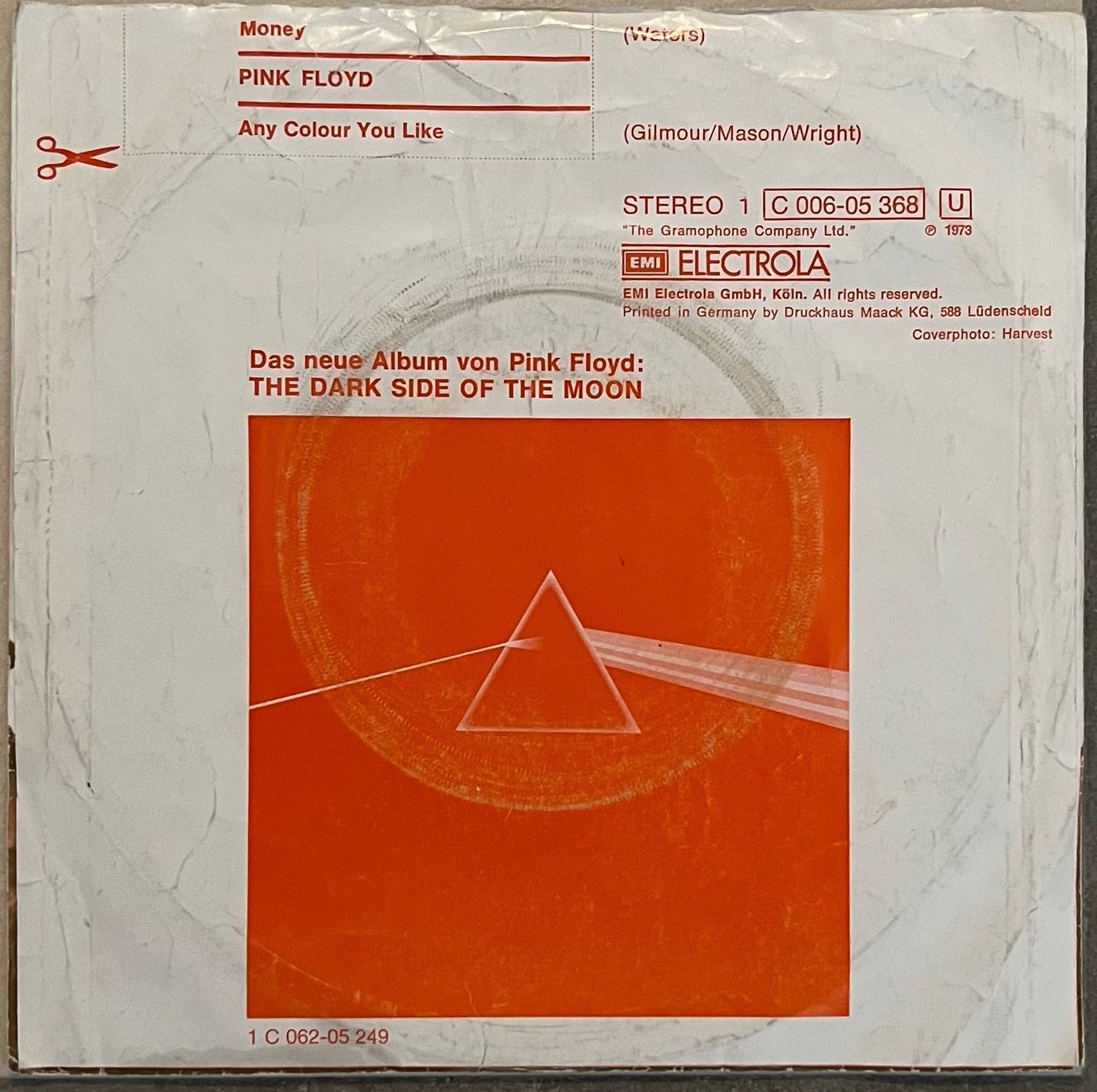 Dischi in vinile: PINK FLOYD - MONEY – Usato da Bussigny venduto da vinyl-pas-cher 1